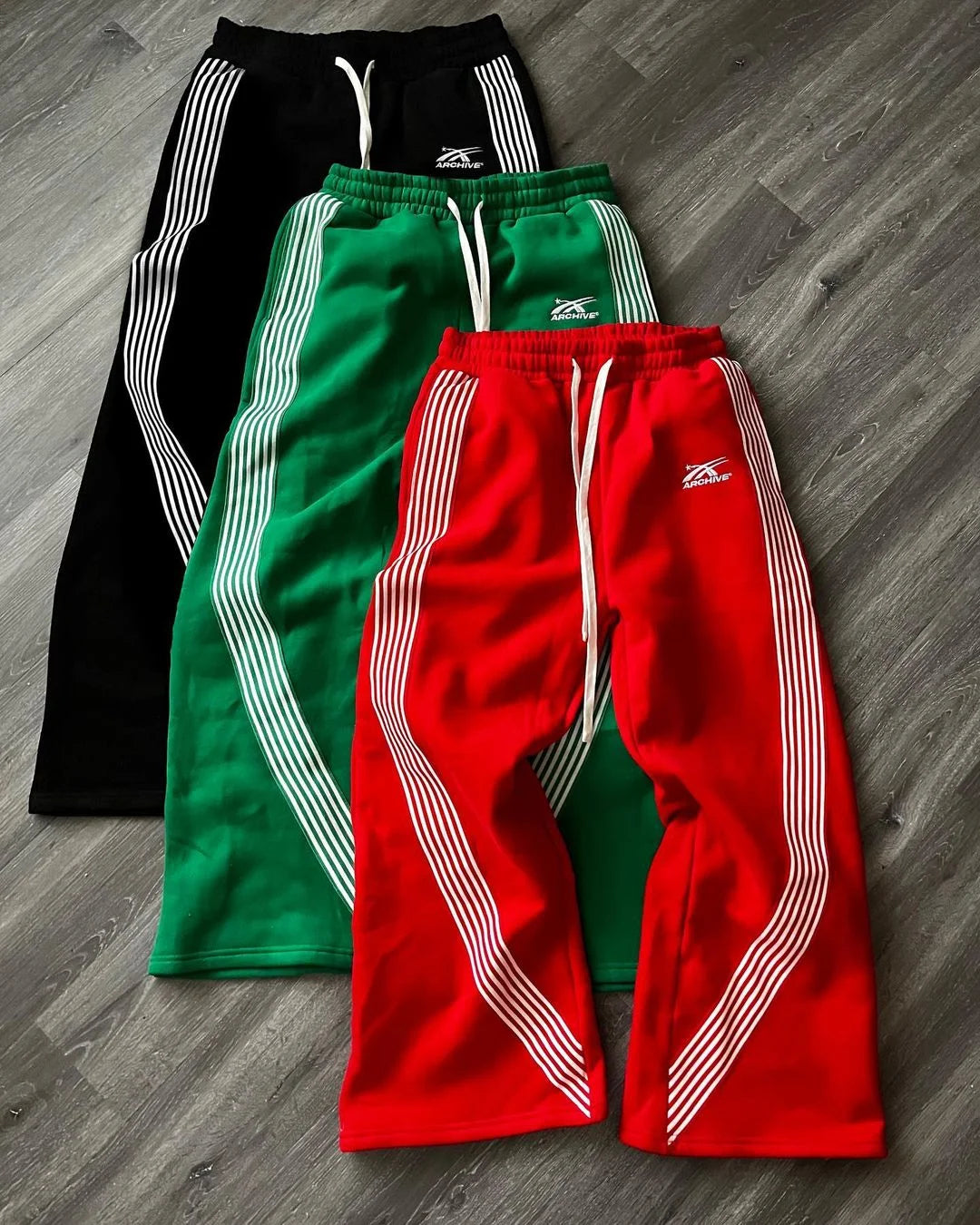 SPORT TRACK PANTS SIDE STRIPED