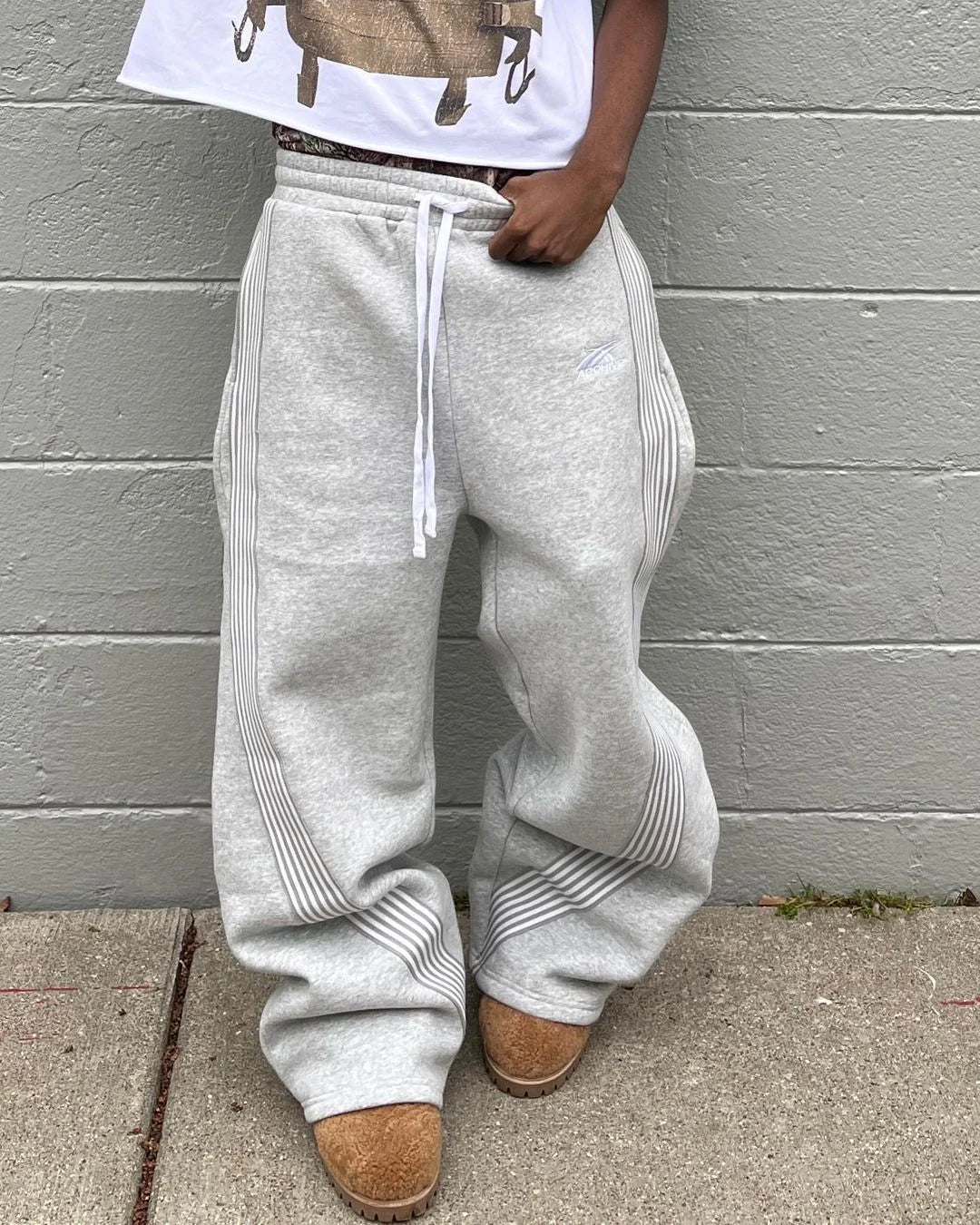 SPORT TRACK PANTS SIDE STRIPED